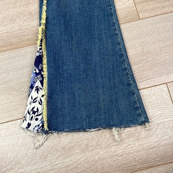 White Crow Flared Leg Indie Boho Jeans Size 27 - Picture 6 of 10